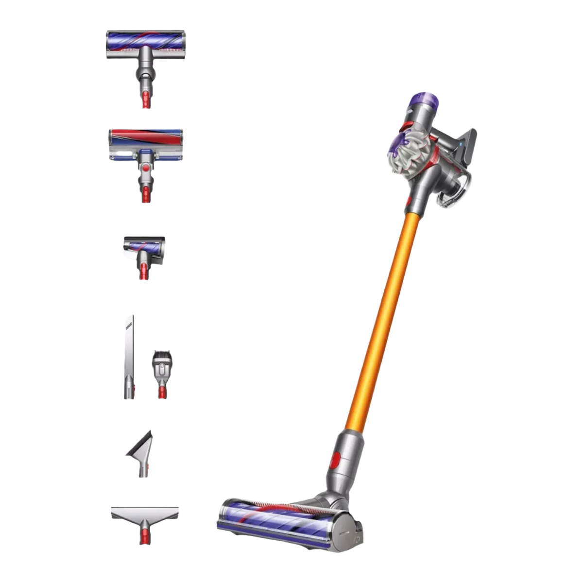 Dyson V8™ Absolute Cordless Vacuum Cleaner – (Nickel/Yellow)