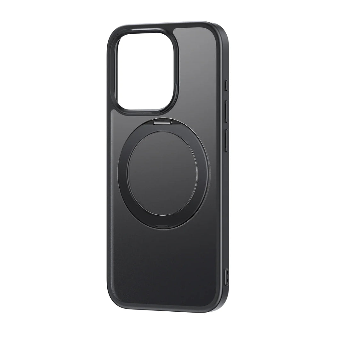 Baseus Cyberloop Series Magnetic Case iPhone 15 Pro – Frosted Black-Slim, MagSafe-Compatible Protection