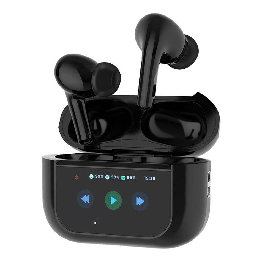 Porodo Blue Earbuds Pro 2 Touch Display - ENC