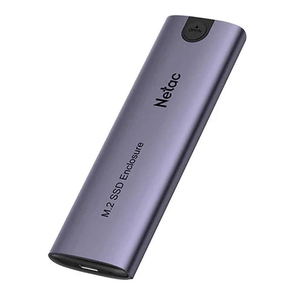 Netac Dual-Protocol Hard Drive Enclosure M.2 NVMe/SATA