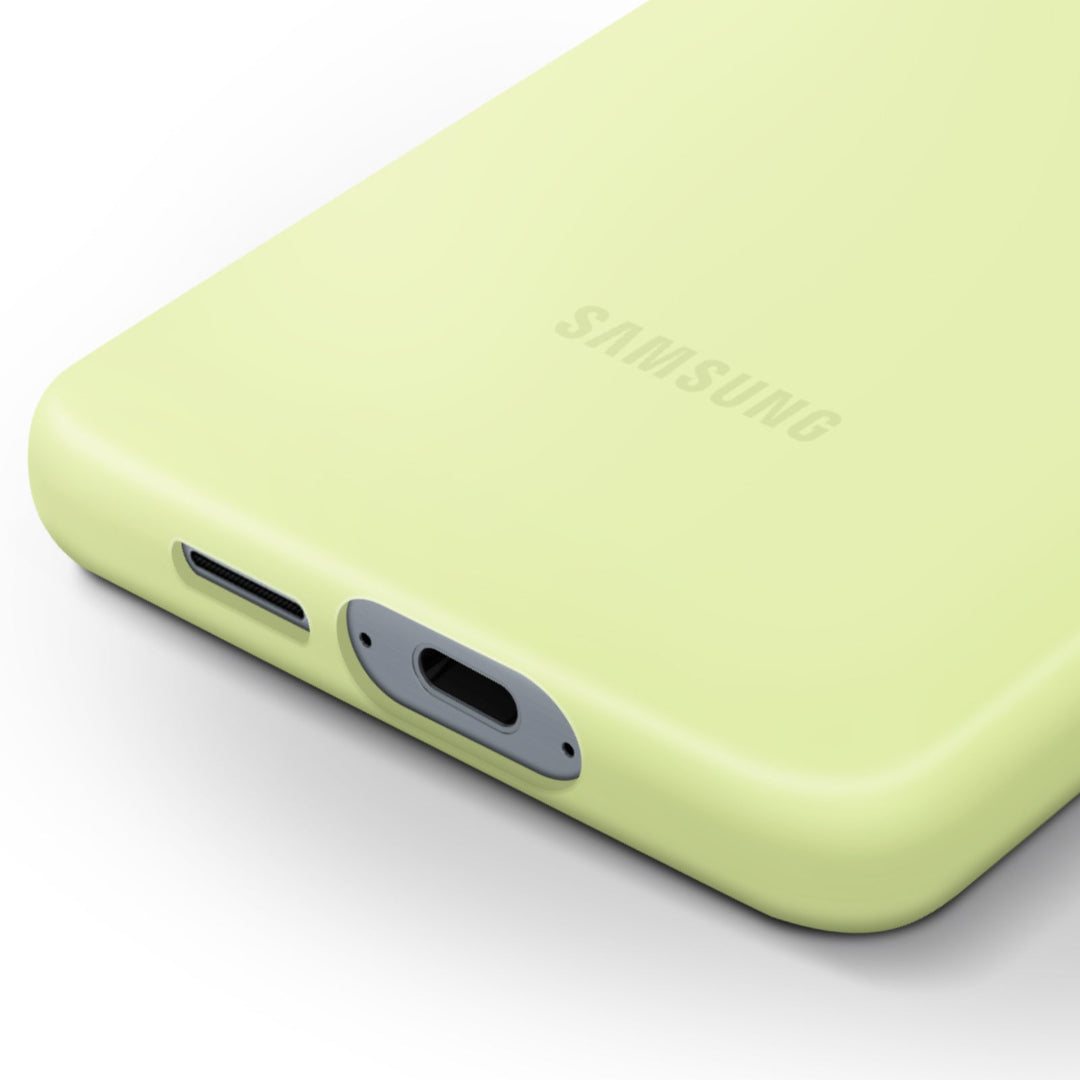 Samsung Silicone Case Galaxy A55 – Lightweight Lime Protective Shell