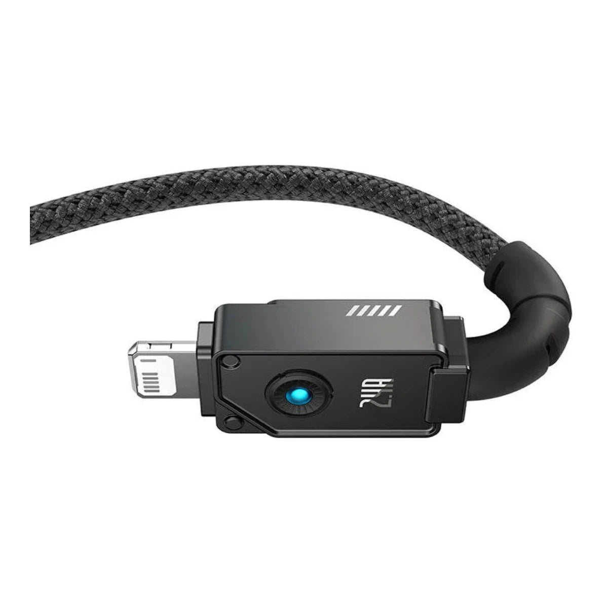 Baseus USB-A to Lightning Fast Charging Cable – 2.4A, 1M (Black)- Durable Cable for iPhone & iPad