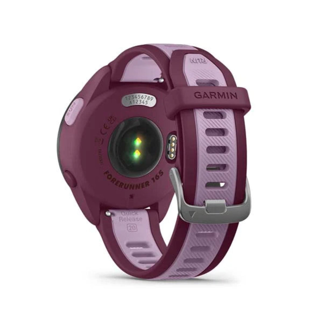 Garmin Forerunner 165 Music – GPS Running Smartwatch with AMOLED Display, Onboard Music & Advanced Fitness Tracking