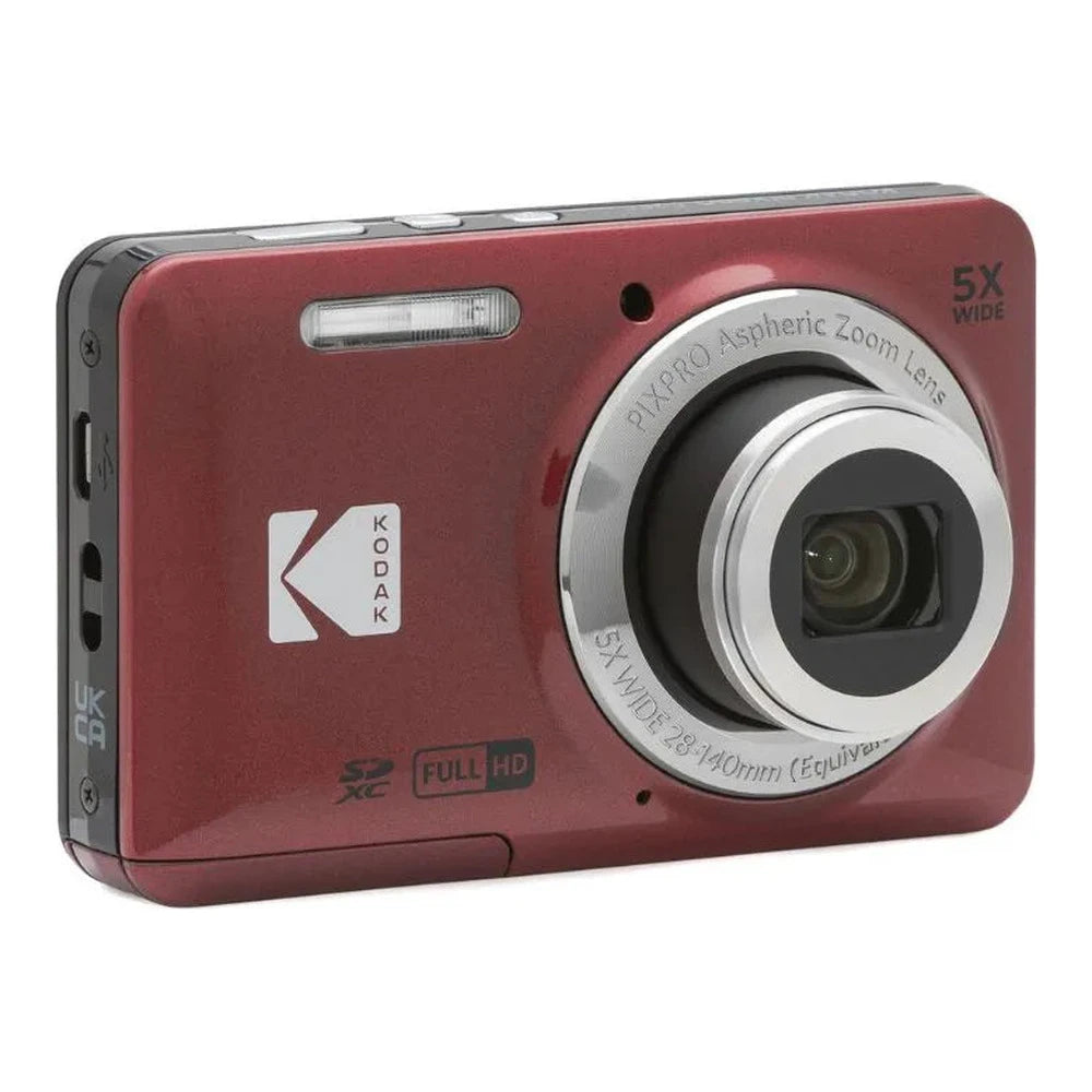 KODAK PIXPRO FZ55 - Compact Digital Camera - Red