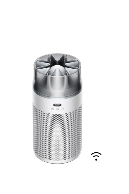 Dyson HushJet™ HJ10 Air Purifier with App Control - White/Silver