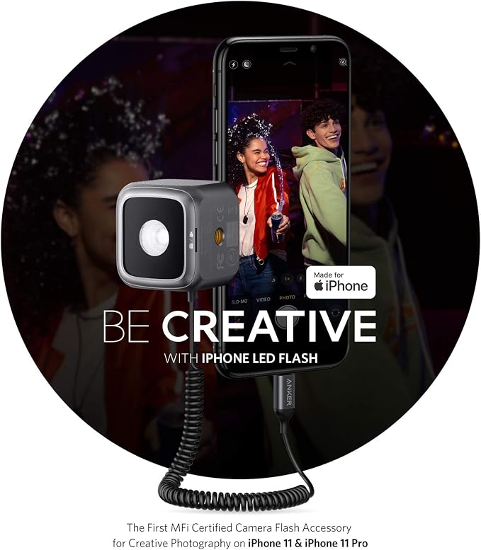 Anker LED Flash Light Cube for iPhone