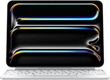 Apple Magic Keyboard for iPad Pro 11‑inch (5th Gen M4, 2024) -USB‑C Backlit Keyboard with Haptic Trackpad– White