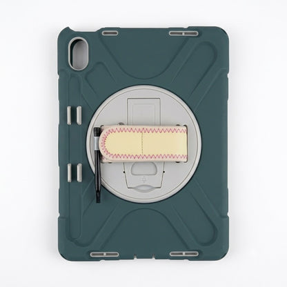 Classic iPad 11" (A16, 2025) / iPad 10.9" (2022) Rugged Case with 360° Stand, Hand Strap & Pen Holder
