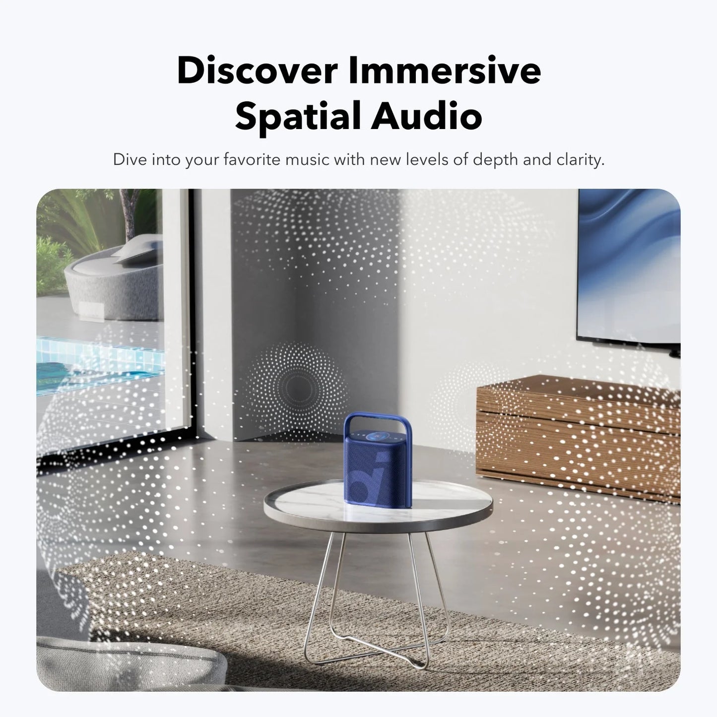Anker Soundcore Portable Spatial Audio Speaker