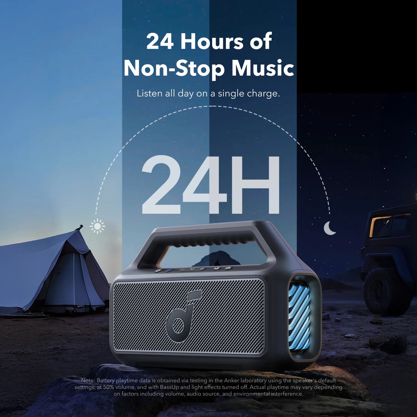 Soundcore Boom 2 - Portable Bluetooth Speaker for Bass
