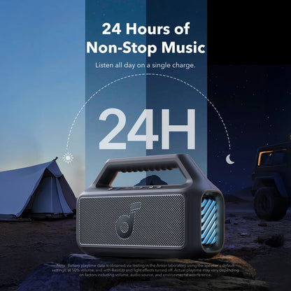 Soundcore Boom 2 - Portable Bluetooth Speaker for Bass