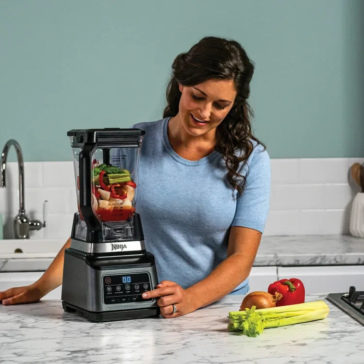 Ninja Food Processor 2.1L with 1200W Motor & Auto-iQ - 3in1
