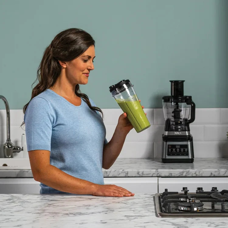 Ninja Food Processor 2.1L with 1200W Motor & Auto-iQ - 3in1