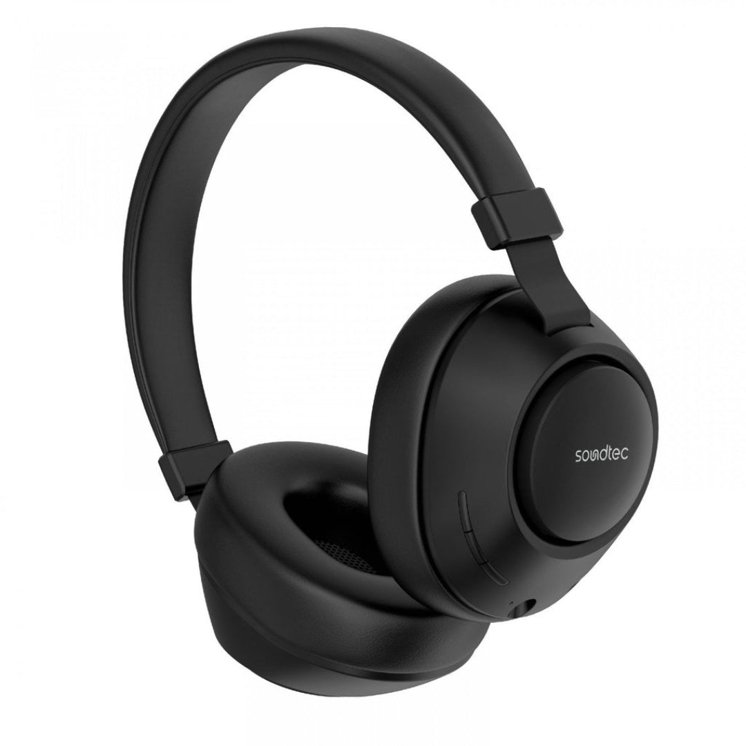 Porodo Bluetooth 5.0 Headphones – Foldable, Wireless, Deep Bass Sound