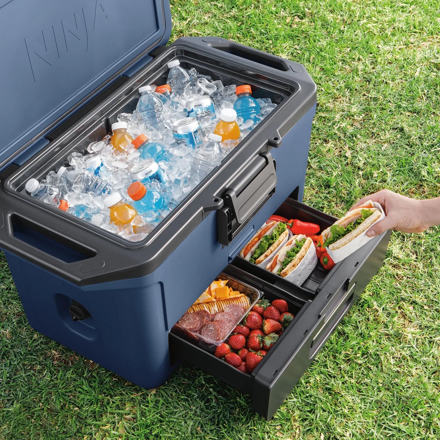 Ninja FrostVault™ 47L Ice Cooler with Dry Zone