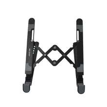 Green Lion Foldable Laptop Stand 7 Tilts - Black