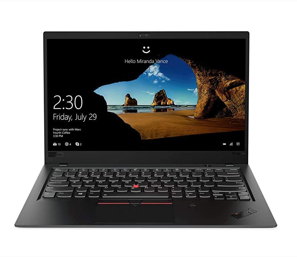 Lenovo ThinkPad X1 Carbon Intel Core i7 vPro (7th Gen) 16GB RAM – 256GB SSD