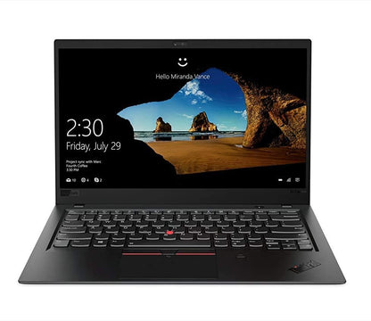 Lenovo ThinkPad X1 Carbon Intel Core i7 vPro (7th Gen) 16GB RAM – 256GB SSD