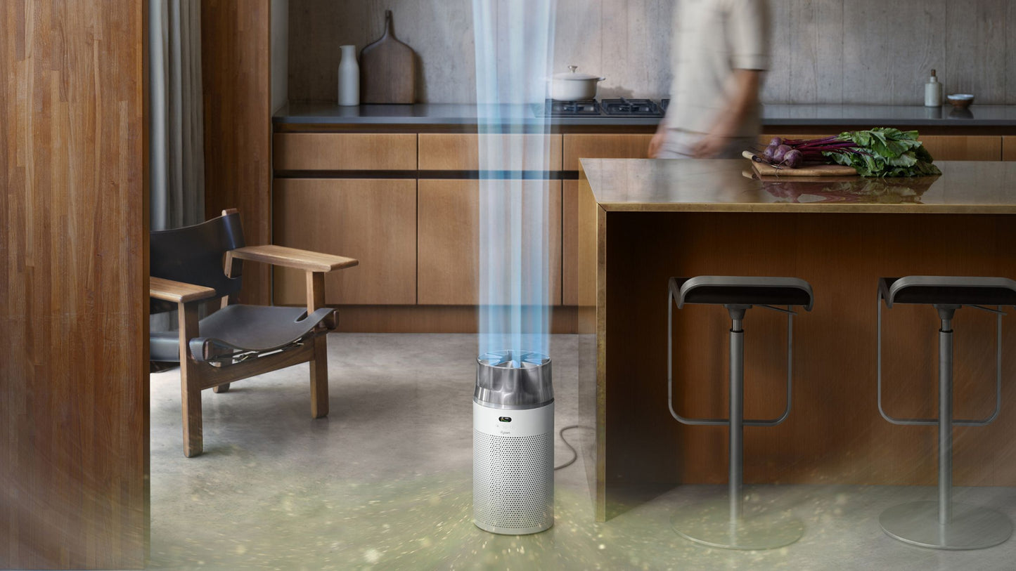 Dyson HushJet™ HJ10 Air Purifier with App Control - White/Silver