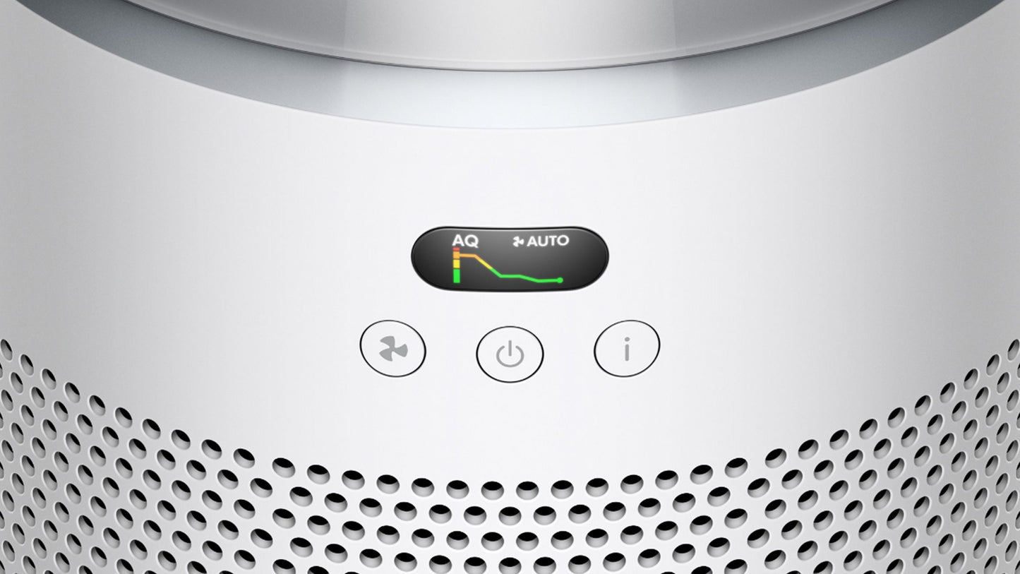 Dyson HushJet™ HJ10 Air Purifier with App Control - White/Silver