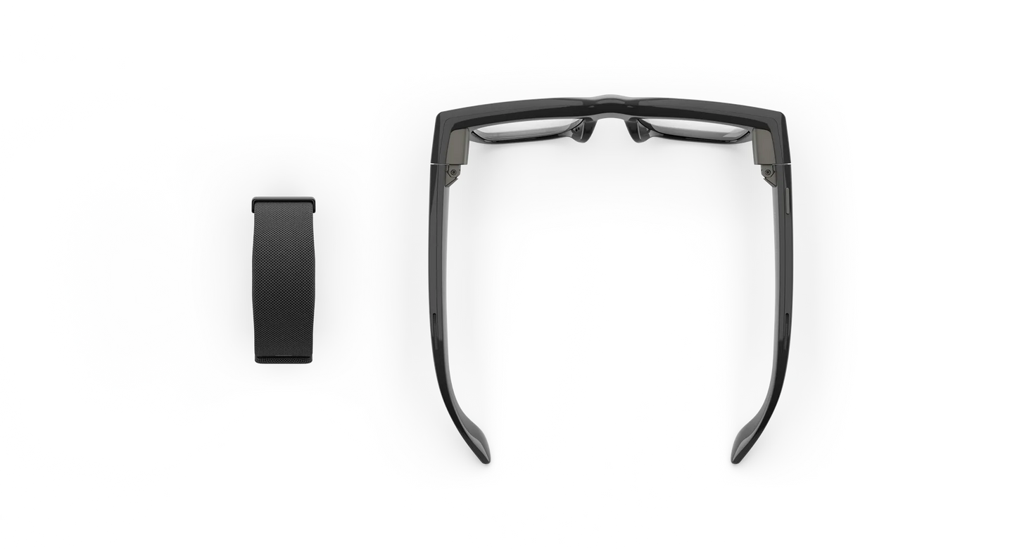 Ray-Ban Meta Display Smart Glasses with AI, 12MP Camera - Black