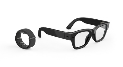 Ray-Ban Meta Display Smart Glasses with AI, 12MP Camera - Black