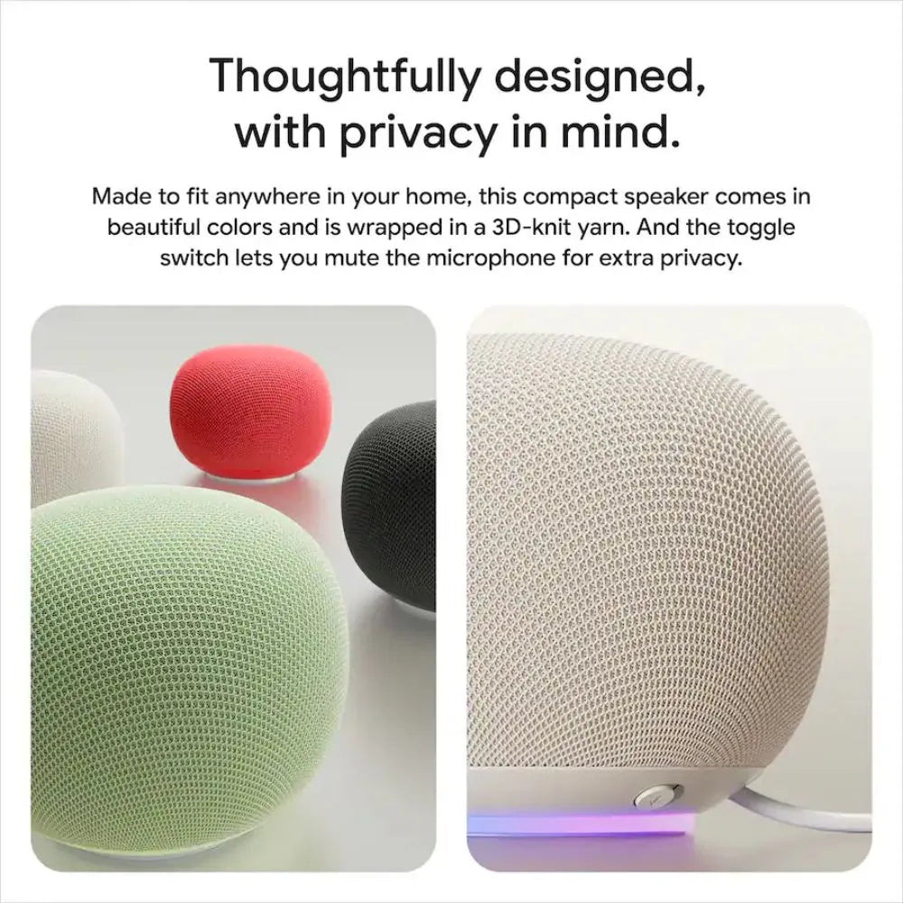 Google Home Speaker with Gemini