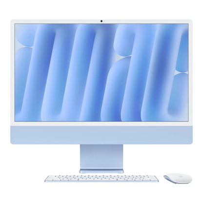Apple iMac 24″ M3 – 8-Core CPU / 10-Core GPU, 24GB RAM, 1TB SSD – Blue, English Keyboard