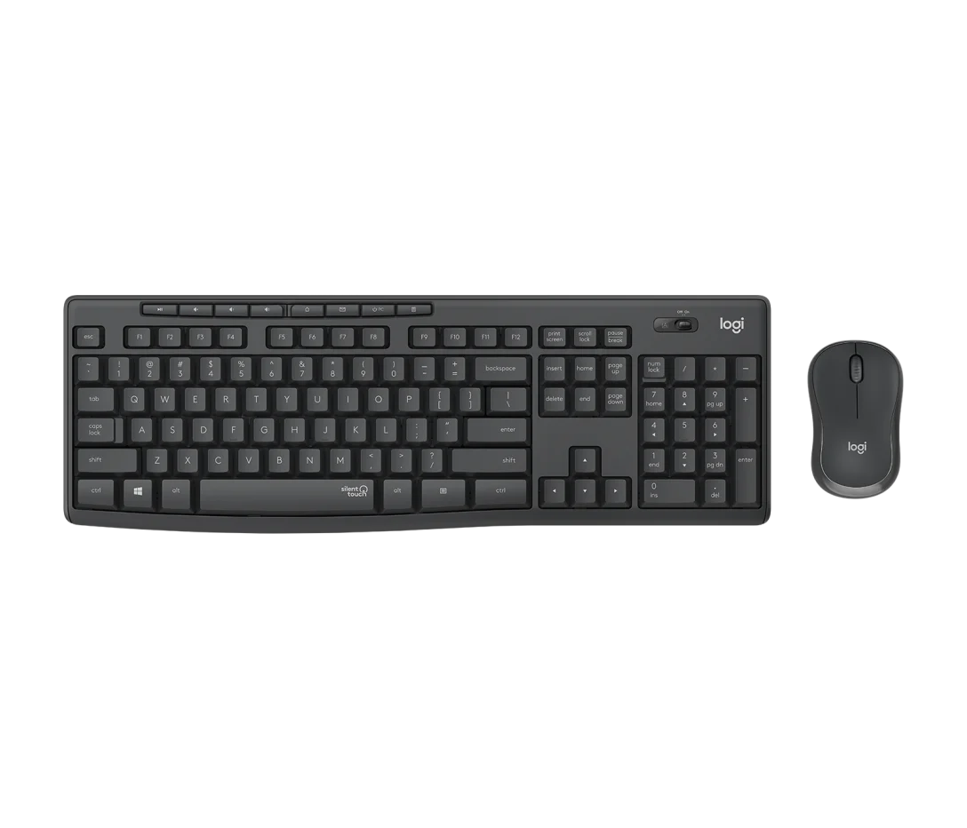Logitech MK295 Wireless Mouse & Keyboard Silent Combo
