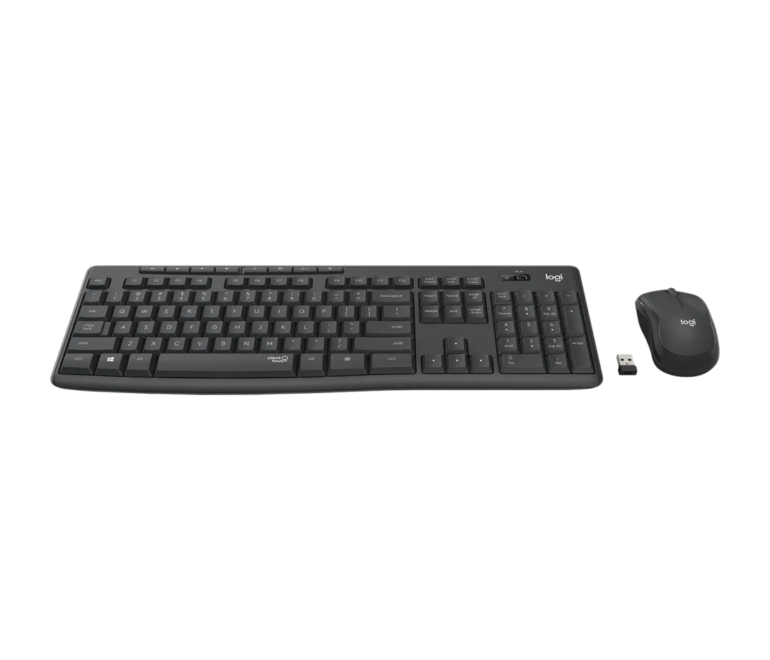 Logitech MK295 Wireless Mouse & Keyboard Silent Combo