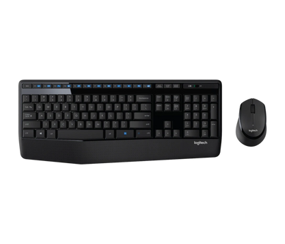 Logitech MK345 - Comfort Wireless Mouse and Keyboard Combo with Palm Rest