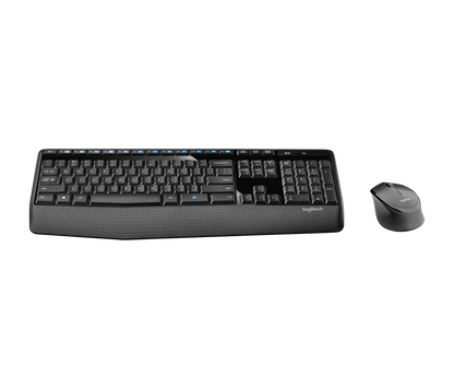 Logitech MK345 - Comfort Wireless Mouse and Keyboard Combo with Palm Rest