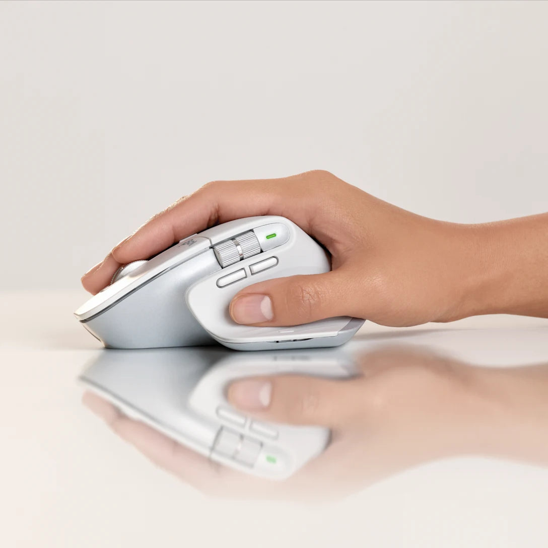 Logitech MX Master 3S - Advanced Wireless Mouse - Pale Gray