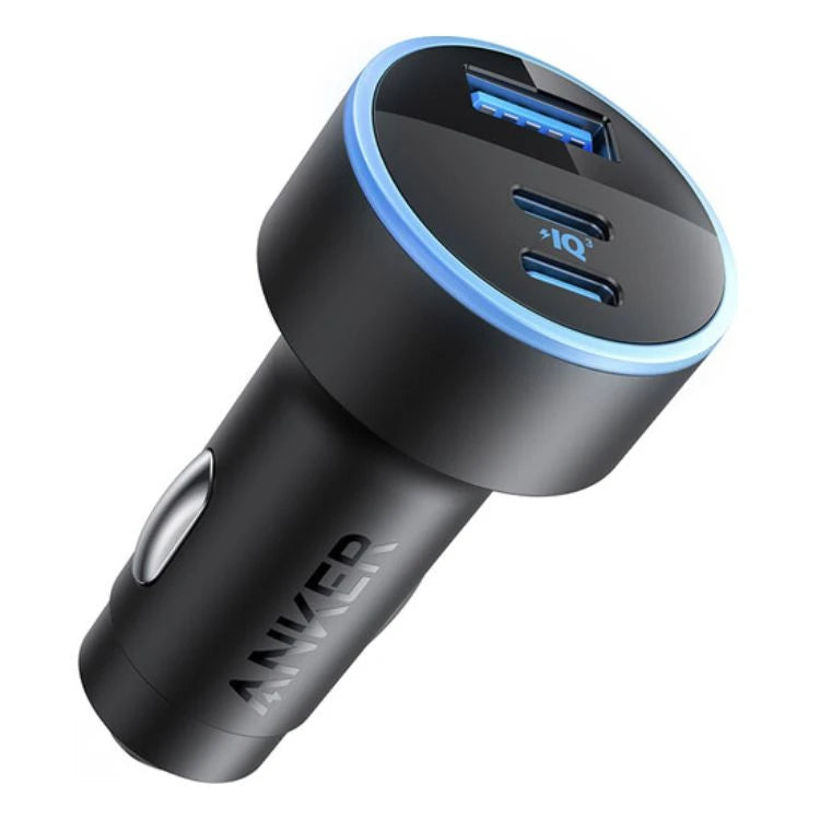 Anker 335 Car Charger (67W) – 3-Port USB-C/USB-A Fast Car Charger