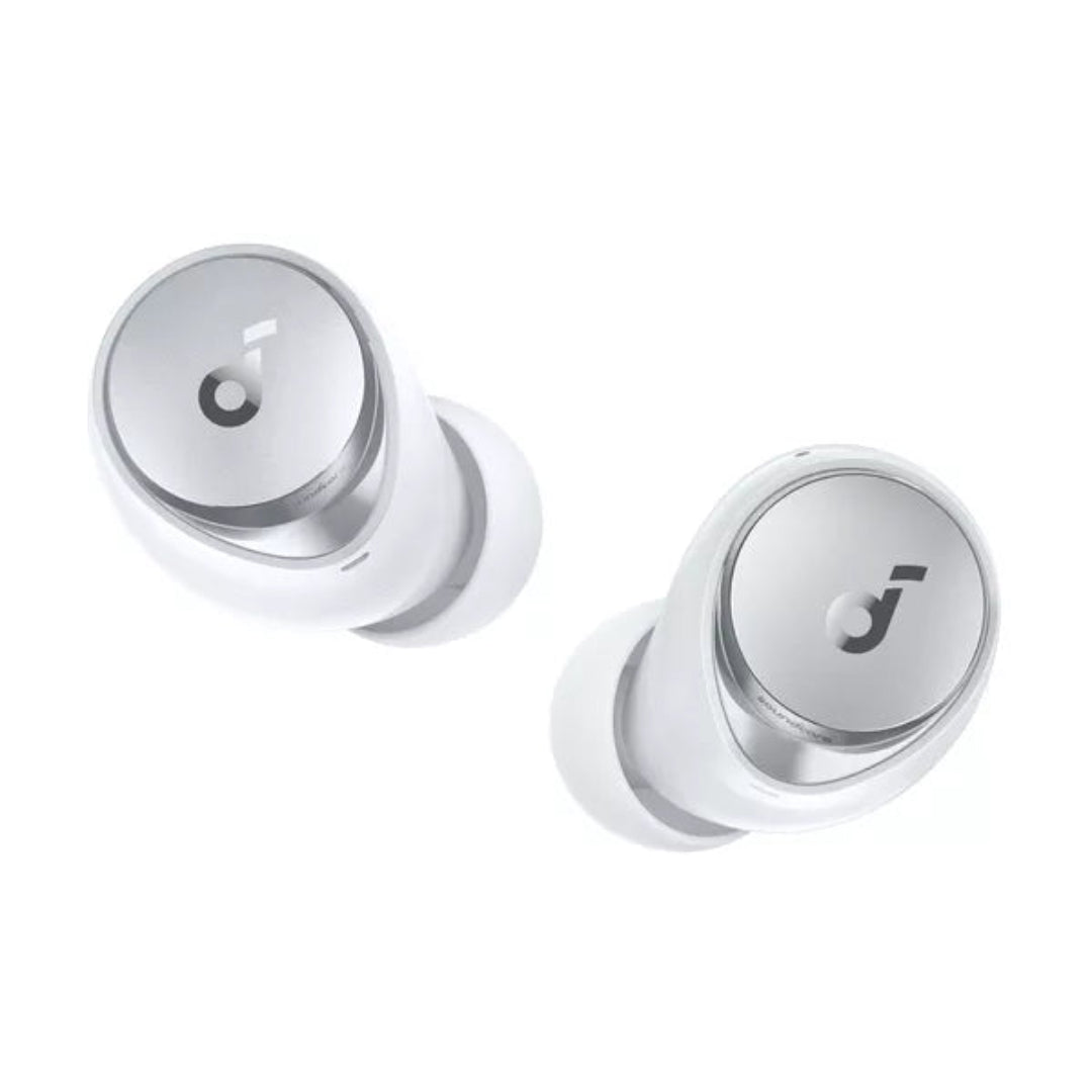 Anker Soundcore Space A40 Earbuds – Adaptive ANC, 50H Playtime, LDAC -White